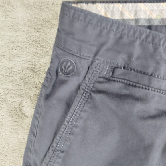 Fat Face Straight Leg Chino Pants Pigment Dyed Navy Blue Men's 32x30 Trouser - Picture 9 of 16